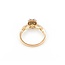 Ring Engagement .58ctw Princess & Round Diamonds 14kr sz7 124110303