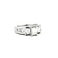 Ring Engagement 2.0ctw Emerald/Princess Diamond 14kw sz6.5 224110304