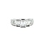 Ring Engagement 2.0ctw Emerald/Princess Diamond 14kw sz6.5 224110304