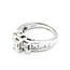 Ring Engagement 2.0ctw Emerald/Princess Diamond 14kw sz6.5 224110304