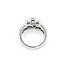 Ring Engagement 2.0ctw Emerald/Princess Diamond 14kw sz6.5 224110304