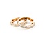 Earrings 1.00ctw Princess Diamonds Hoop Channel Set .75x.1" 14kr 124114010