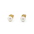 Earrings Stud 6mm Round Pearl 14ky 224114159
