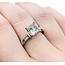 Ring Engagement 2.00ct Princess Cut Diamond .34ctw Diamonds Platinum sz7 224110314