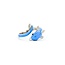 Effy Ring .14ctw Round Diamonds Dolphin Blue Enamel 14kw sz7 124110002