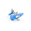 Effy Ring .14ctw Round Diamonds Dolphin Blue Enamel 14kw sz7 124110002