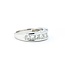 Ring 10 Stone Channel Set 1.00ctw Princess Cut Diamonds 14kw sz6.5 224110452