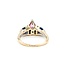 Ring Channel Set .20ctw Round Diamonds .70ctw Blue Sapphire 1.07ct Pink Tourmaline 14kw sz7 7mm 124060208