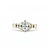 Ring Engagement .40ct Marquise Diamond .30ctw Diamonds Platinum/18ky sz4.75 224110311