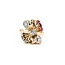 Ring Art Deco .25ctw Round Diamond .09ctw Ruby 14kr sz4.75 224110757