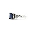 Ring Scroll .40ctw Princess Cut Diamonds 2.25ct Sapphire 14kw sz6 224110174