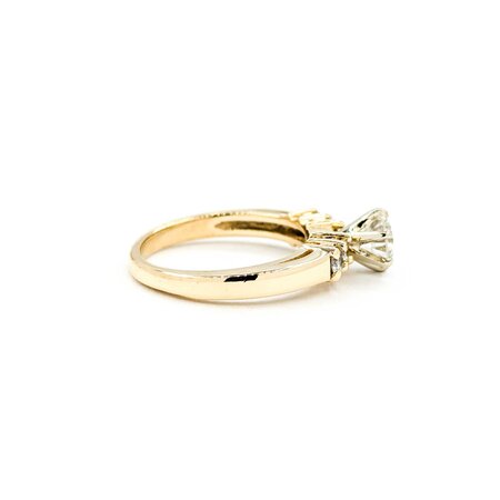 Ring Engagement .73ct Round Diamond .32ctw Diamonds 14ky sz6.25 124110300