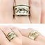 Ring LeVian Panther .01ct Round Diamond 14ktt 224110016
