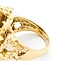 Ring Coral Motif 25ct Crystal Amethyst 14ky sz8.5 224110207