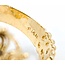 Ring Antique Style 2.5/6x4 Cabochon Coral 14ky sz8 224110206