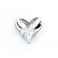 Pendant Heart Slide 1.00ctw Round Diamonds 31x28mm 14kw " 224111005