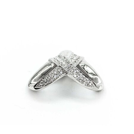 Pendant Heart Slide 1.00ctw Round Diamonds 31x28mm 14kw " 224111005