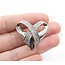 Pendant Heart Slide 1.00ctw Round Diamonds 31x28mm 14kw " 224111005