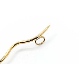 Pendant Squiggley .02ctw Round Diamonds 14ky 224111007