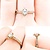 Ring .25ctw Marquise Diamonds Halo .50ctw Diamonds 14kr sz7 124110005