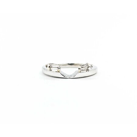 Ring Wrap .20ctw Round/Baguette Diamonds Platinum sz5 224110453