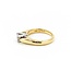 Ring Engagement Solitaire .50ct Round Diamond 18ky sz5 224110315