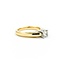 Ring Engagement Solitaire .50ct Round Diamond 18ky sz5 224110315