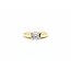Ring Engagement Solitaire .50ct Round Diamond 18ky sz5 224110315