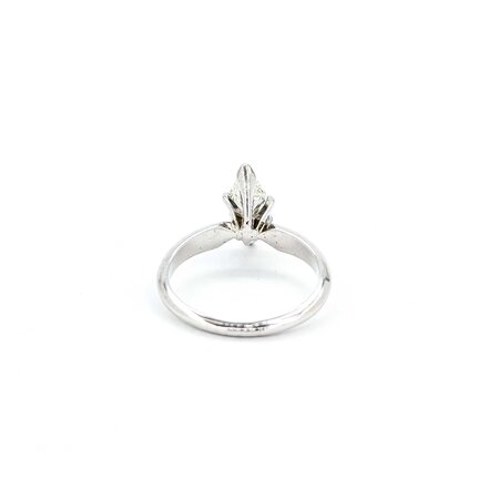 Ring Engagement Solitaire 1.0ct Marquise Diamond Platinum sz5 224110316