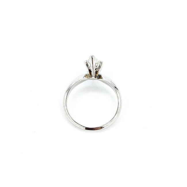 Ring Engagement Solitaire 1.0ct Marquise Diamond Platinum sz5 224110316