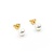 Earrings Stud 6mm Round Pearl 14ky 224114158