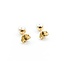 Earrings Stud 6mm Round Pearl 14ky 224114158