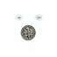 Earrings Stud 6mm Round Pearl 14ky 224114158