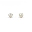 Earrings Stud 6mm Round Pearl 14ky 224114158