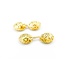 Cufflinks Ribbed 18ky 224126604