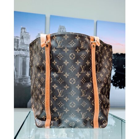 Handbag Louis Vuitton Shopping Sac Monogram M51110 124125009