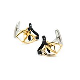  Cufflinks Weave Pattern 18ktt 224126602