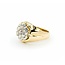 Ring 7 Stone .70ctw Round Diamonds 14ky sz10 224120004