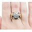 Ring 7 Stone .70ctw Round Diamonds 14ky sz10 224120004