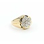 Ring 7 Stone .70ctw Round Diamonds 14ky sz10 224120004