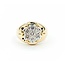 Ring 7 Stone .70ctw Round Diamonds 14ky sz10 224120004
