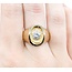Ring Solitaire .60ct Round Diamond Textured 14ky sz11 224120005