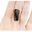 Ring Hand Florentine 15.5x12.5 Smokey Quartz 14ky sz7 224120181