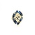 Ring Channel Set .30ctw Round Diamonds 1.50ctw Sapphires 18ky 224120184