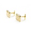 Cufflinks Weave Pattern 18ktt 224126603
