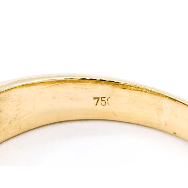 Ring 5 Stone 1.0ctw Round Diamonds Channel Set 18ky sz10.5 224120003