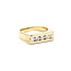 Ring 5 Stone 1.0ctw Round Diamonds Channel Set 18ky sz10.5 224120003
