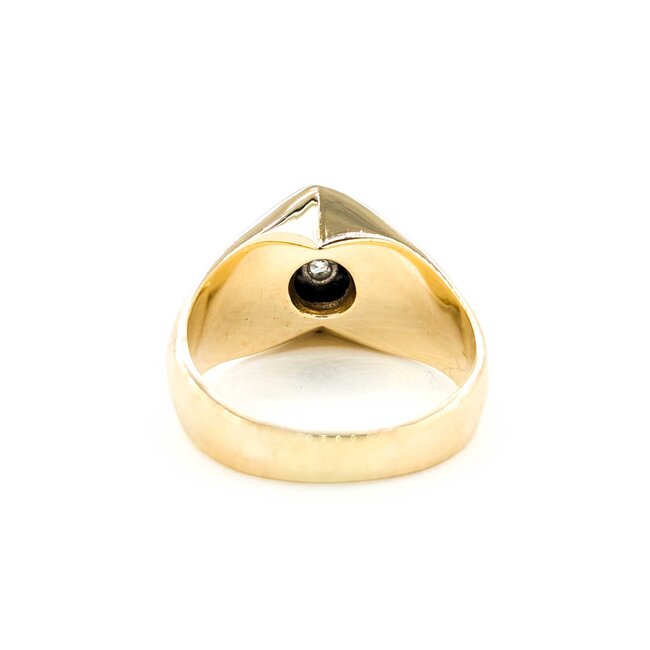 Ring .25ct Round Diamond 14ky sz10.5 224120001