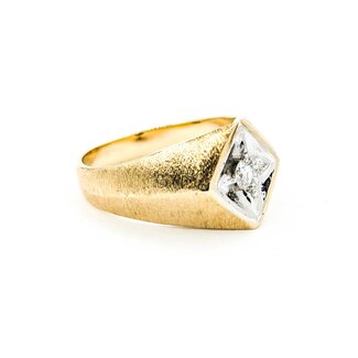 Ring .25ct Round Diamond 14ky sz10.5 224120001