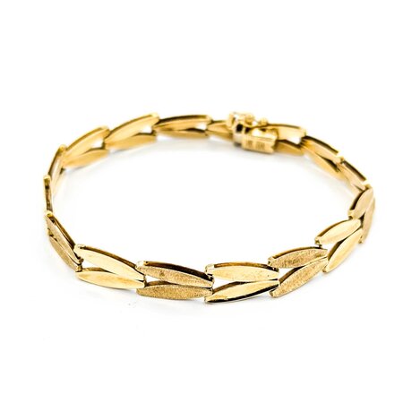 Bracelet 14ky "V" Link 7" 7mm 224113504
